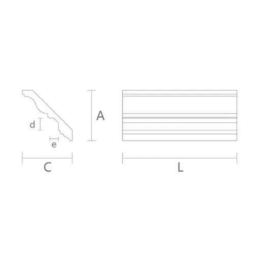 crown moulding from solid wood